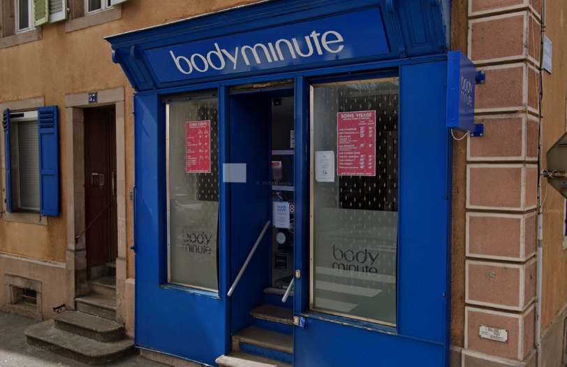Façade Institut Bodyminute Belfort Jean Jaures