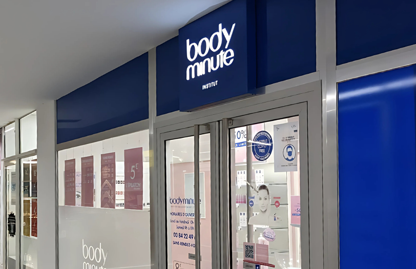 Façade Institut Bodyminute Belfort-Les-Quatre-As
