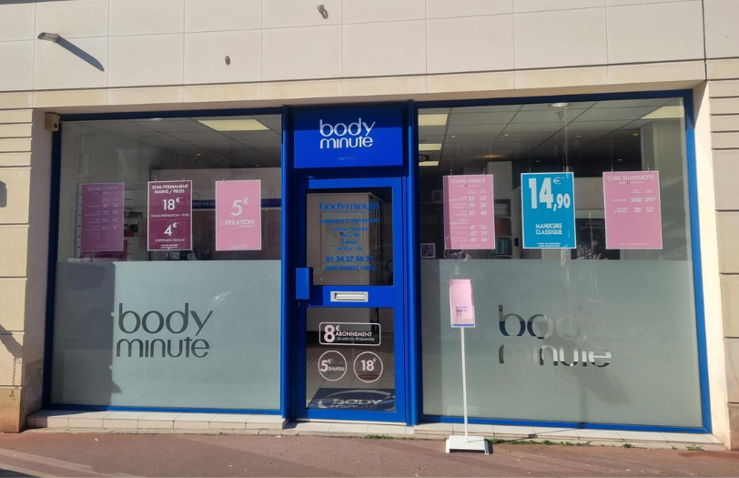 Façade Institut Bodyminute Ermont