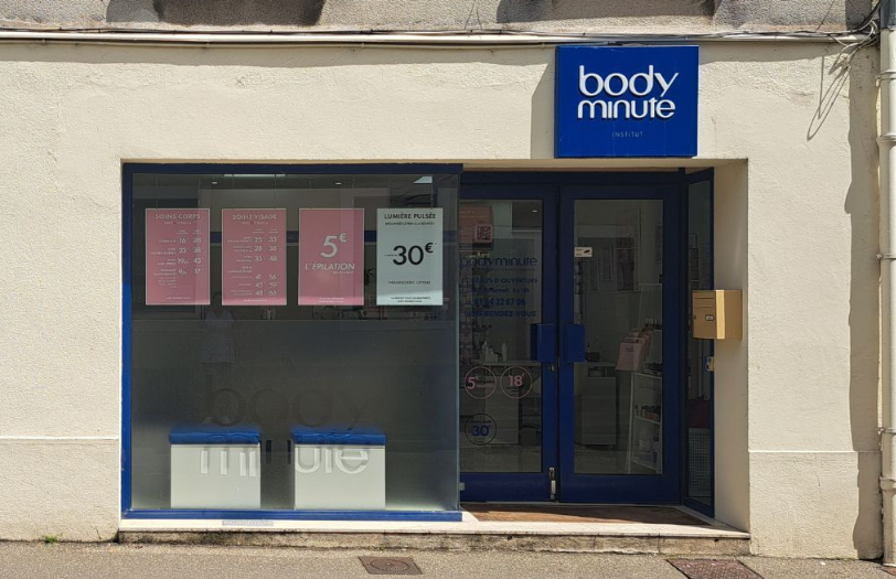 Façade Institut Bodyminute Fontaine Bleau