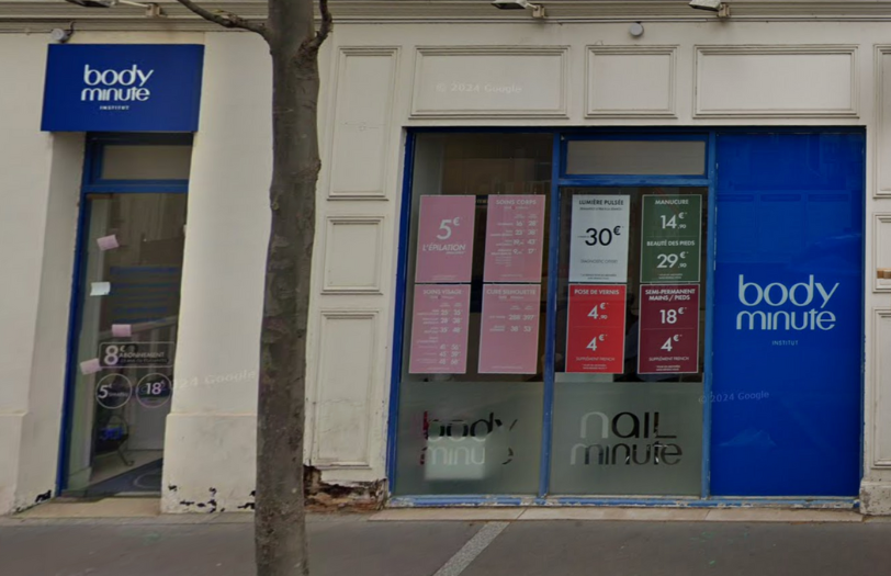 Façade Bodyminute Institut La Garenne Colombes