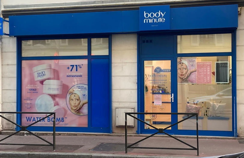 Façade Institut Bodyminute Levallois