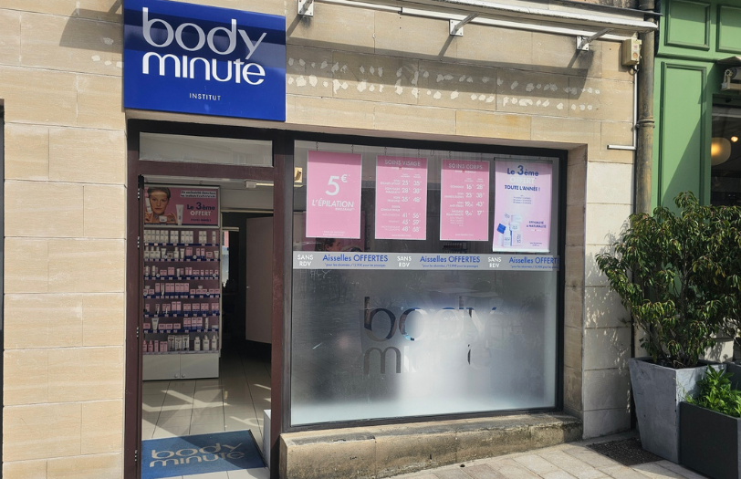 Façade institut BODYMINUTE Meaux