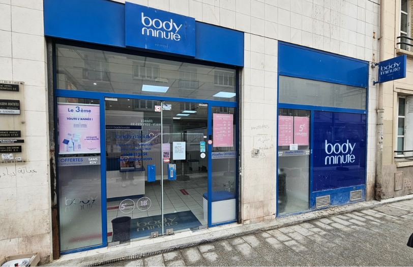 Façade Institut Bodyminute Noisy Le Sec