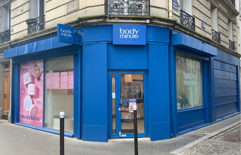 Façade Bodyminute Institut Paris Jaures