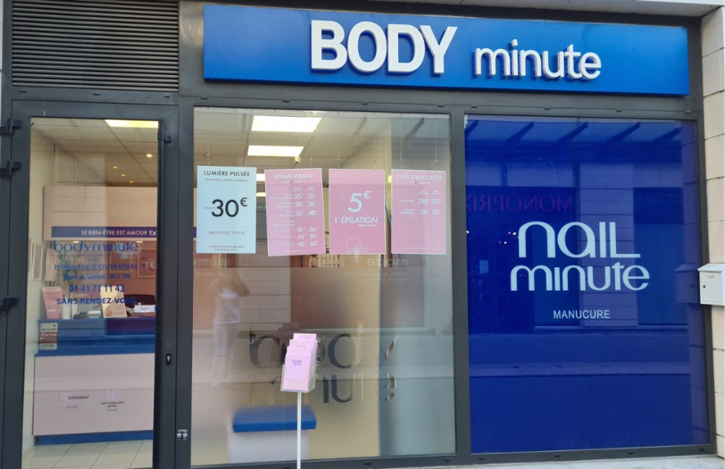 Façade Bodyminute Institut Romainville