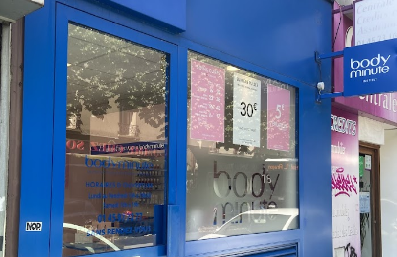 Façade Institut Bodyminute Vitry Sur Seine