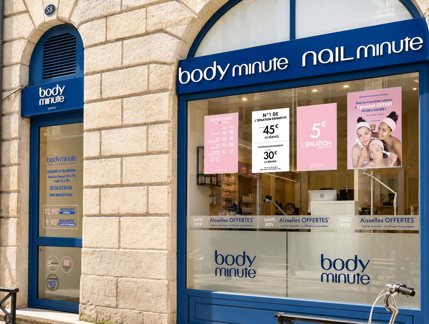 Institut beauté et épilation sans RDV à BORDEAUX – 33000