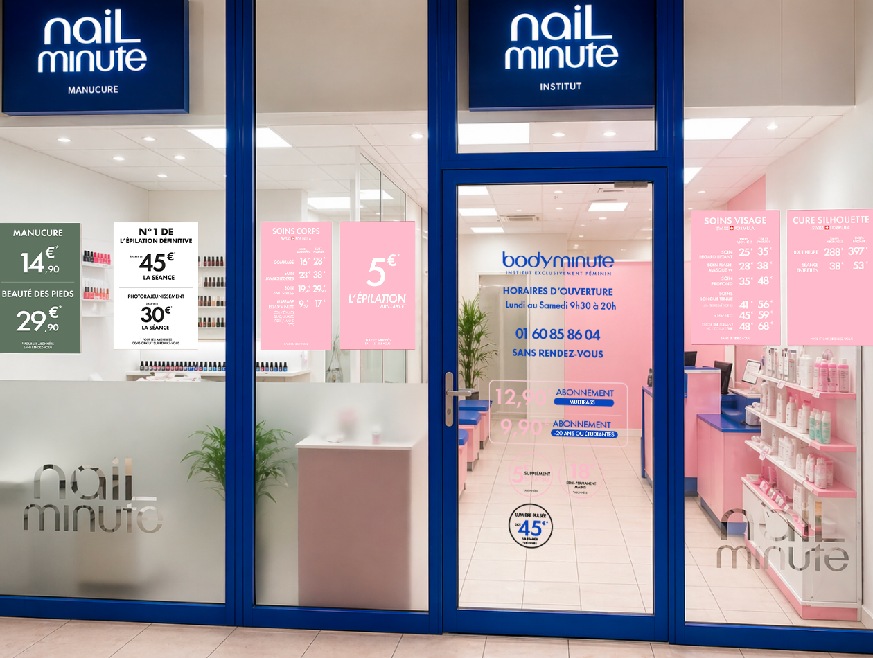 Institut beauté et épilation sans RDV à BRÉTIGNY-SUR-ORGE – 91227