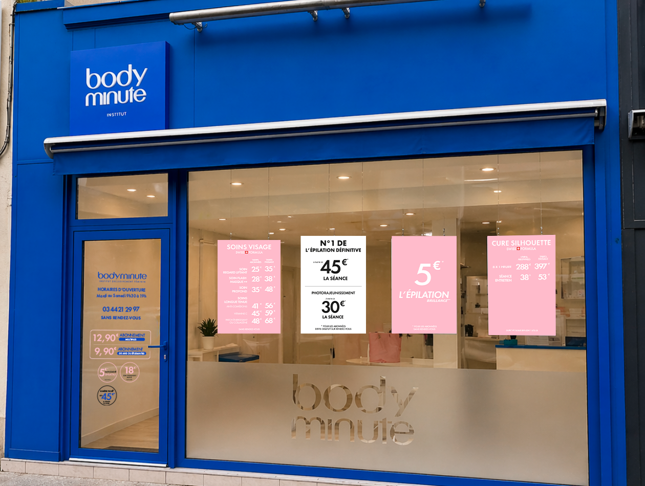 Institut beauté et épilation sans RDV à CHANTILLY – 60500