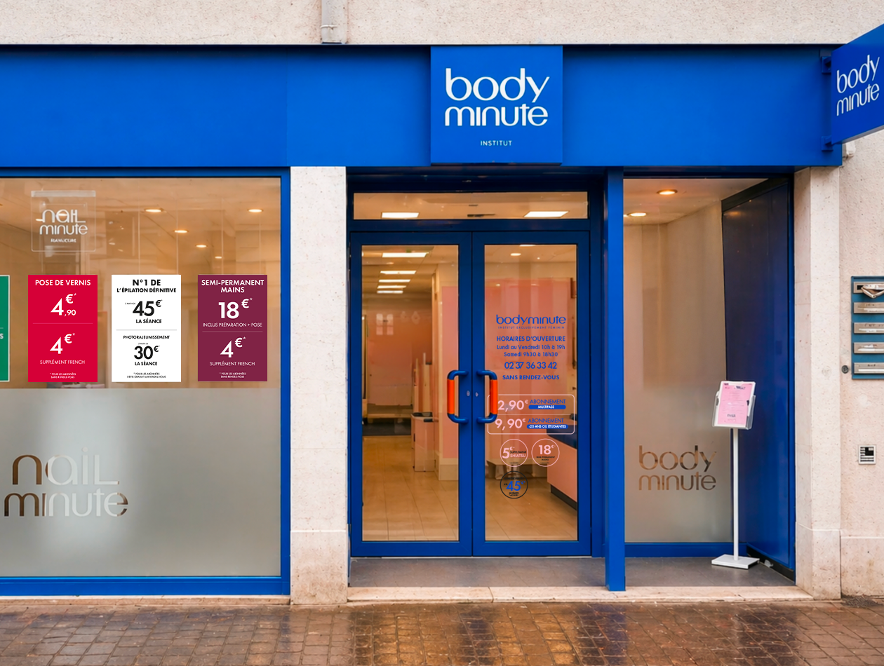 Institut beauté et épilation sans RDV à CHARTRES – 28000