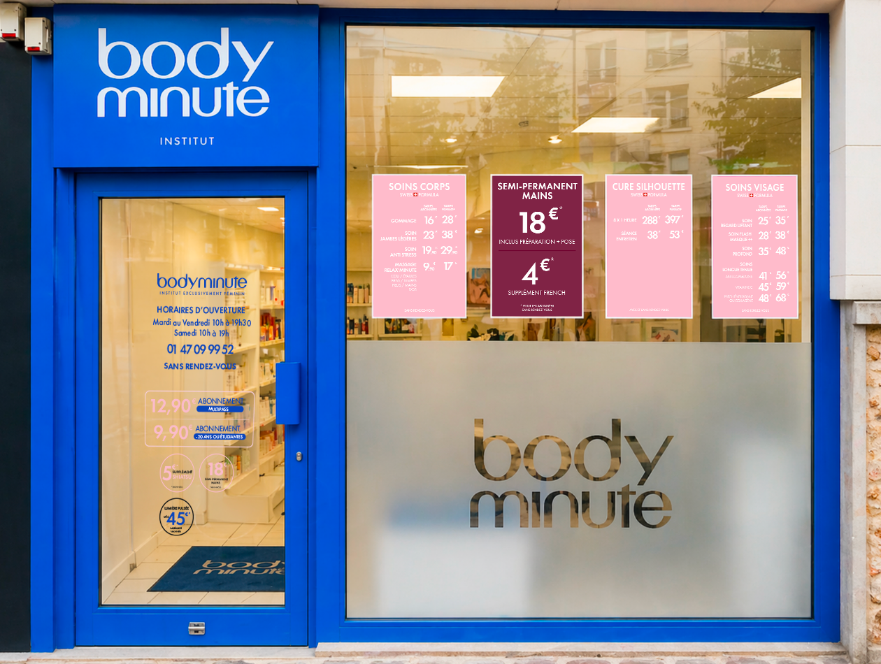 Institut beauté et épilation sans RDV à CHAVILLE – 92370