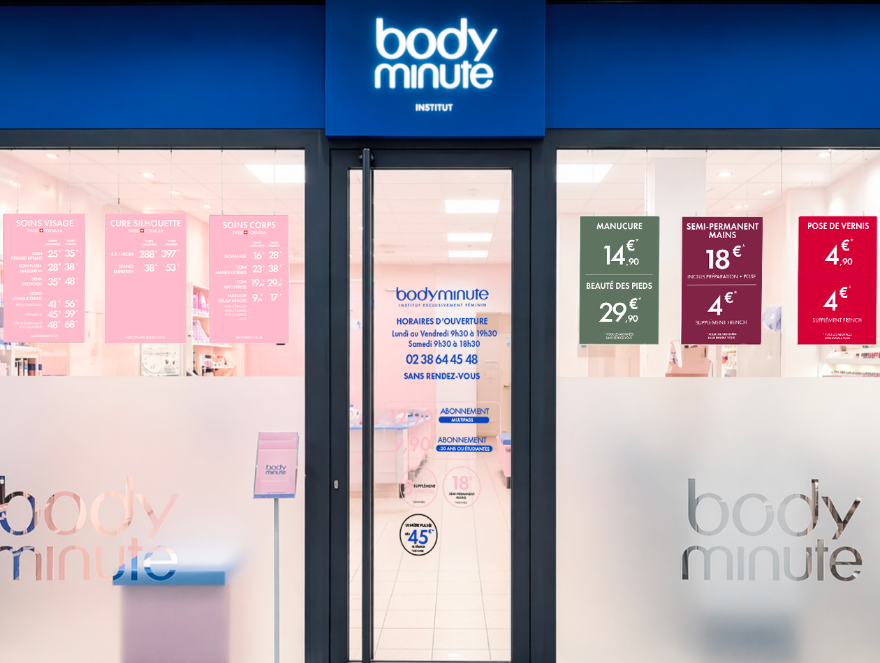Institut beauté et épilation sans RDV à CHECY – 45430