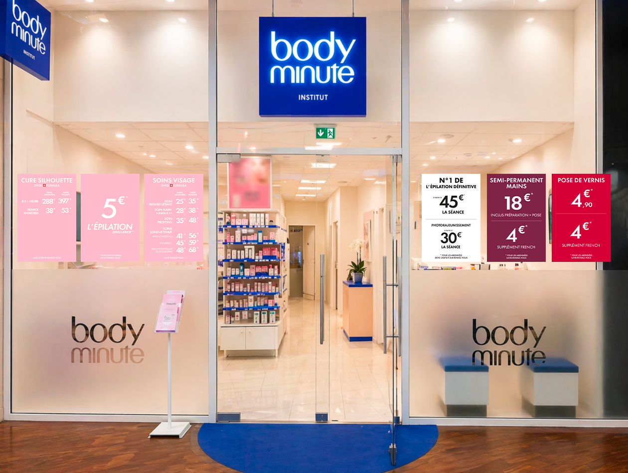 Institut beauté et épilation sans RDV à LEMPDES – 63370