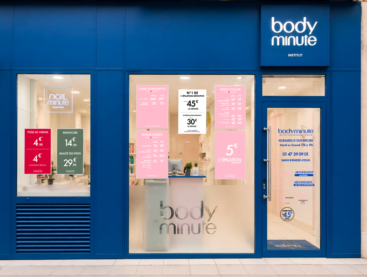 Institut beauté et épilation sans RDV à CLICHY – 92110