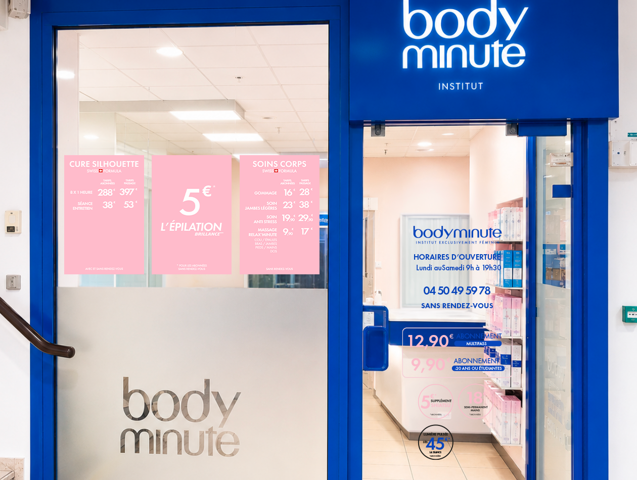 Institut beauté et épilation sans RDV à ETREMBIÈRES – 74100
