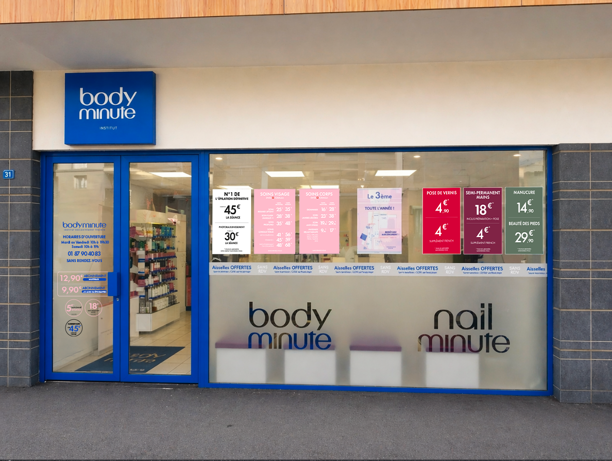 Institut beauté et épilation sans RDV à JUVISY-SUR-ORGE – 91260