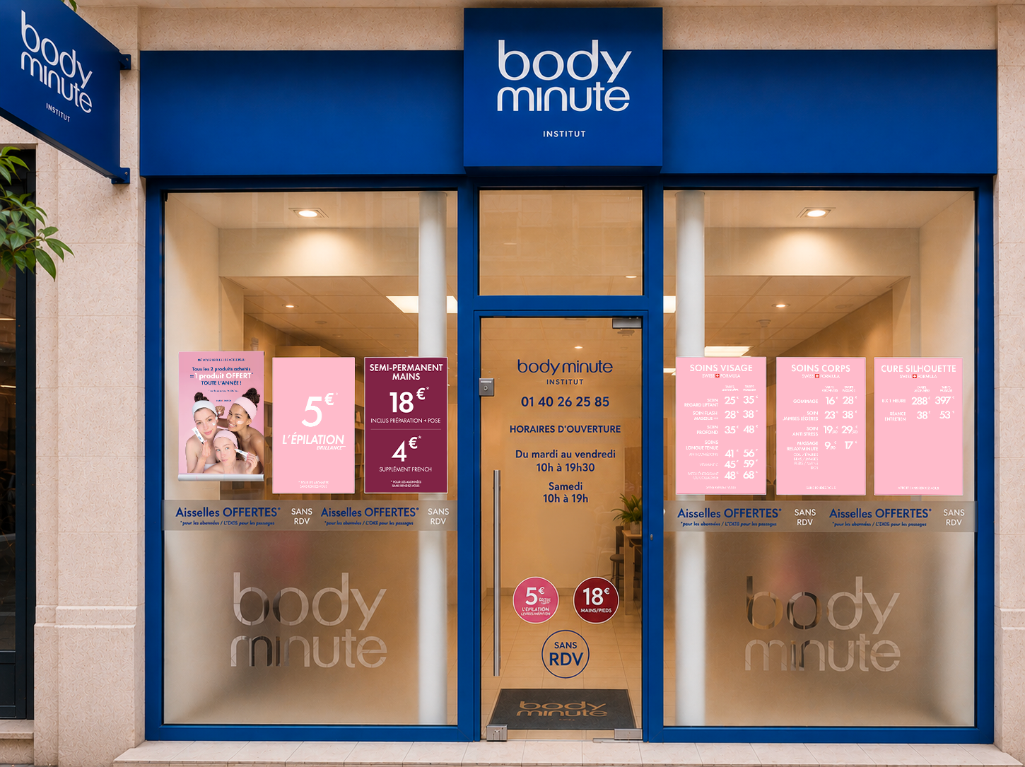 Institut beauté et épilation sans RDV à PARIS – 75001