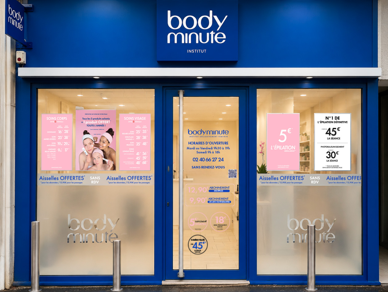 Institut beauté et épilation sans RDV à SAINT NAZAIRE – 44600