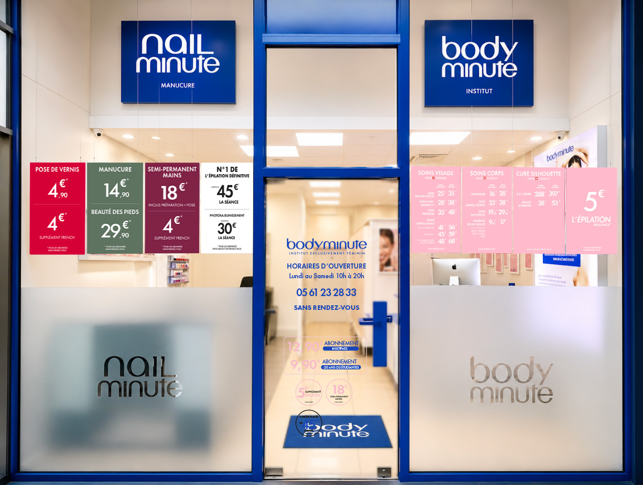 Institut beauté et épilation sans RDV à TOULOUSE – 31000