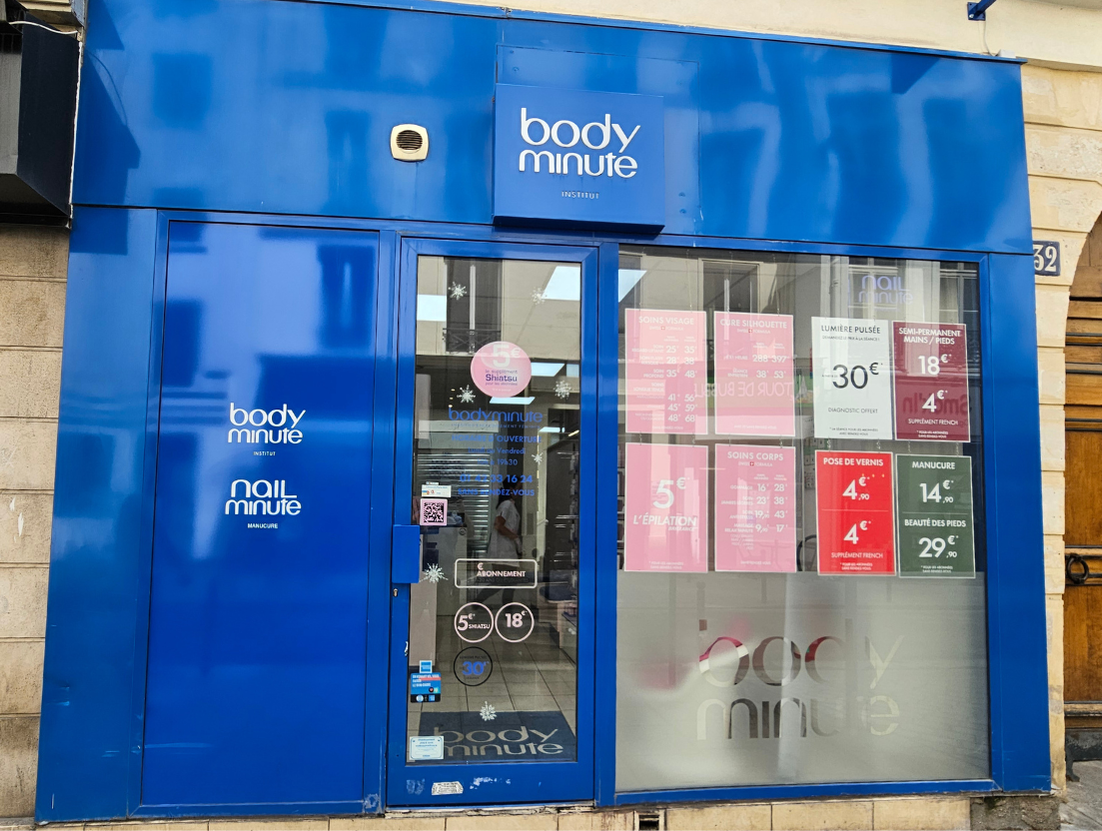 Institut beauté et épilation sans RDV à PARIS – 75002