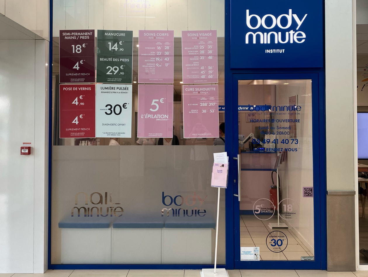 Institut beauté et épilation sans RDV à POITIERS – 86000