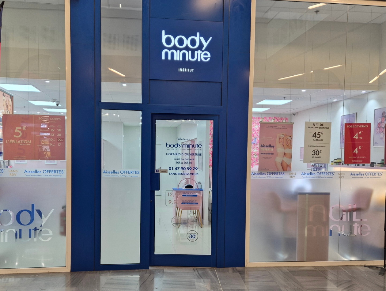 Institut beauté et épilation sans RDV à VILLENEUVE LA GARENNE – 92390