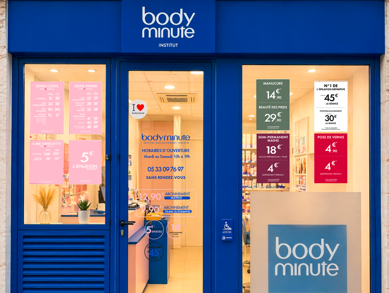 Institut beauté et épilation sans RDV à BAYONNE – 64100